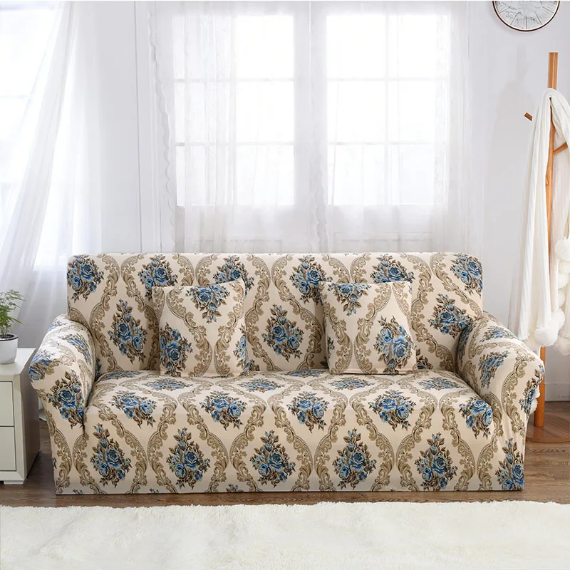 Геометрический диван-кровать эластичный Универсальный диван Чехол диван крышку диванных чехлов для Гостиная секционный диван-крышка 1/2/3 местный домашний декор - Цвет: Color12