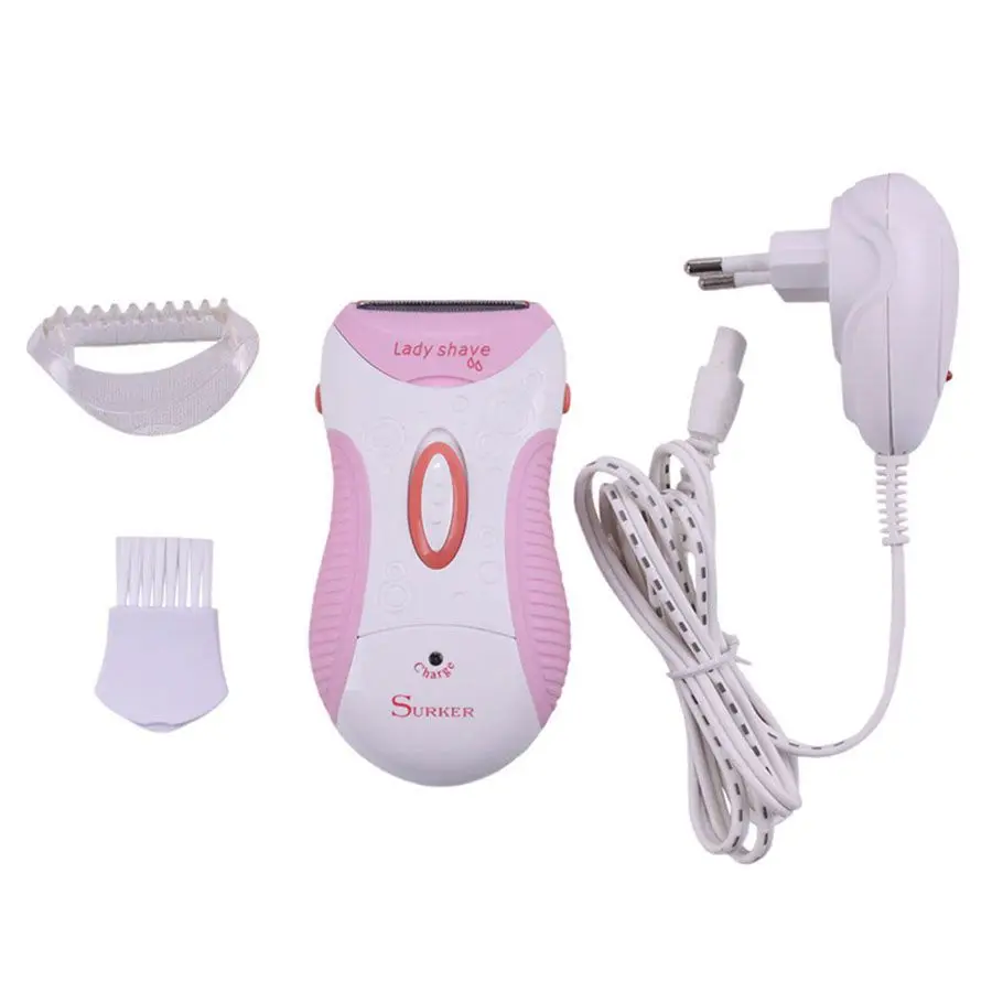 

SURKER Sk-2198 Lady Epilator Full-body Water Washing Electric Shaving Epilator (EU plug)