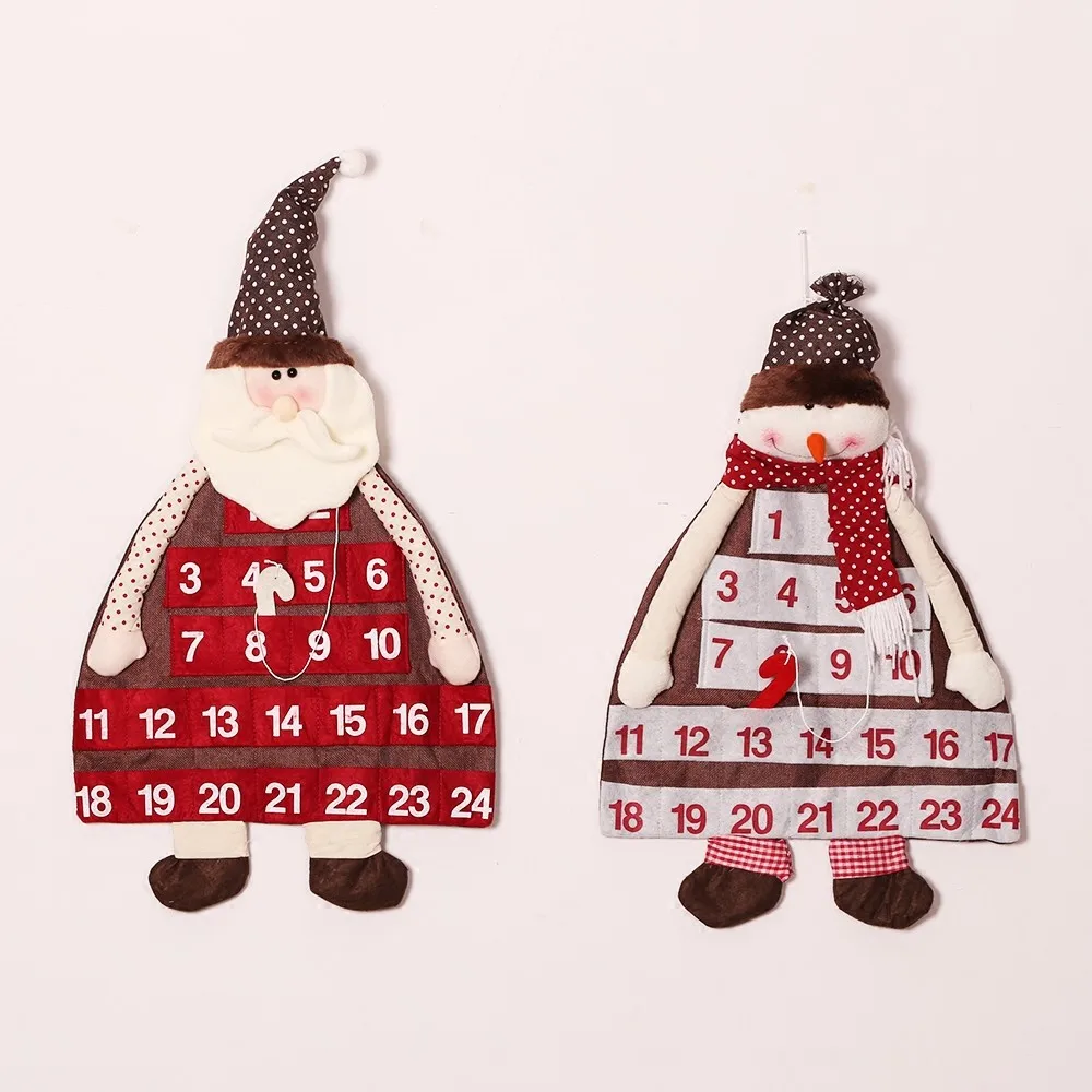 Pottery Kids Classic Barn Snowman Advent calendar ChristmasSANTA CLAUS