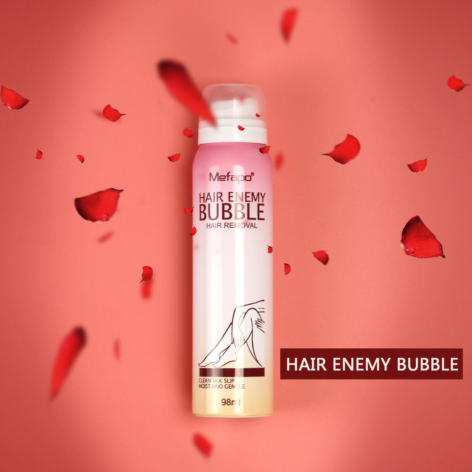 

mefapo Spray Hair Enemy Bubble Hair Removal no residue For Both Women And Men maquiagem hair removal cream