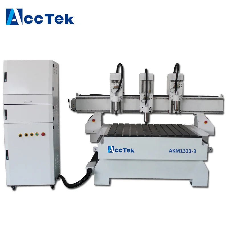 Buy China high efficiency three heads multi heads wood