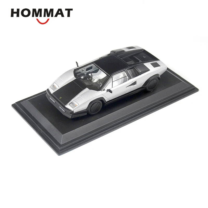 HOMMAT Simulation 1:43 Countach Evoluzione 1987 винтажная Автомобильная литая модель игрушечного