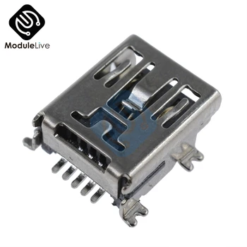 

10PCS Mini Tiny USB SMD 5 Pin 5pins Female Mini B Socket Connector Plug