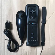 Встроенный беспроводной пульт дистанционного управления Motion Plus геймпад для Nintendo Wii Nunchuck для геймпад для Nintendo Wii Пульт дистанционного управления Джойстик для игр