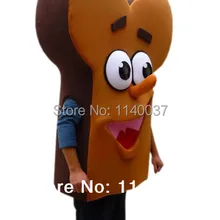 Талисман в форме кости хлеб еда талисман костюм Рождество Хэллоуин пасхальный ужин еда символ «Герой мультфильма» наряд костюм