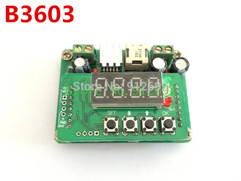 B3603 точности CNC DC-DC постоянного Напряжение модуль тока светодиодный драйвер