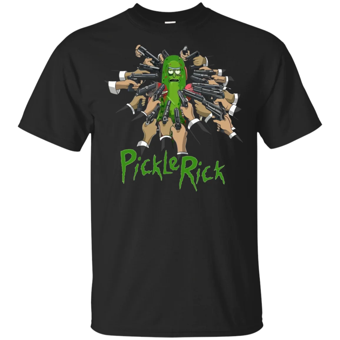 

Rick and Morty Shirt Pocket Pickle Rick Funny Cartoon Graphic T-Shirt Top S-3XL
