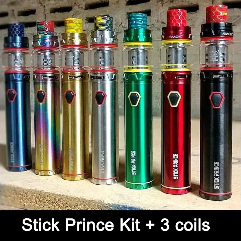 

Vaporizer SMOK Stick Prince Kit 8ml TFV12 Prince Tank 3000mAh built-in Battery SMOK Stick Prince VS Stick V8 ijust E Cigarette