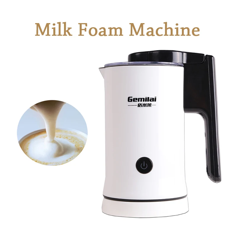 Automatic Milk Foam Machine Household Milk Frother Commercial Fancy Coffee Milk Foam Making Machine CRM8008