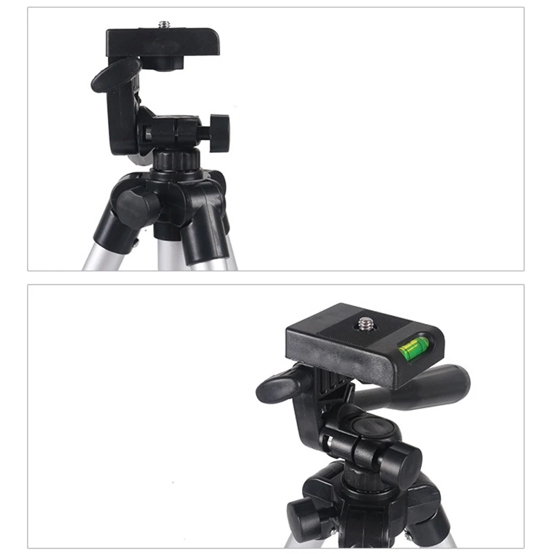 Универсальный Портативный штатив для цифровой камеры, видеокамеры, штатив, фонарь, легкий алюминиевый кронштейн для Canon, Nikon, sony, DJA99