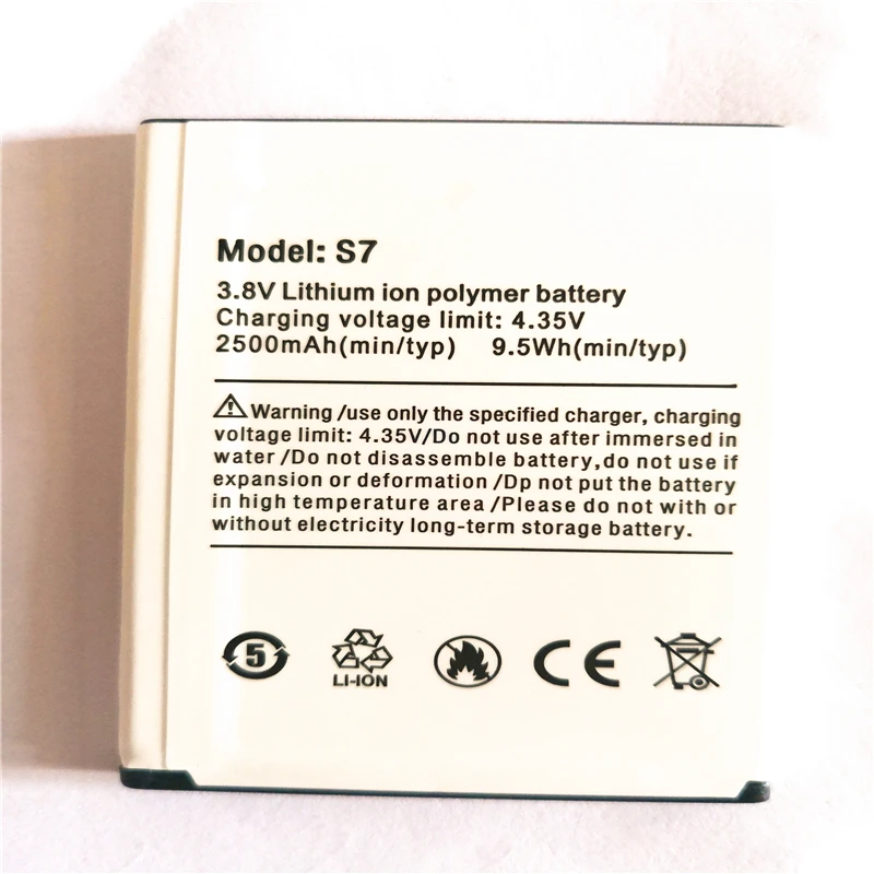 

Original Ulefone S7 Battery 2500mAh For 5.0inch ulefone s7 Smart Phone with phone stander for gift