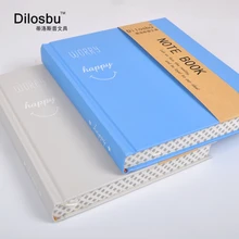 Dilosbu Be Happy diarybook цвет разнообразие интерьерные записные книжки цвет внутренние страницы симпатичный ежедневник запись и рисование