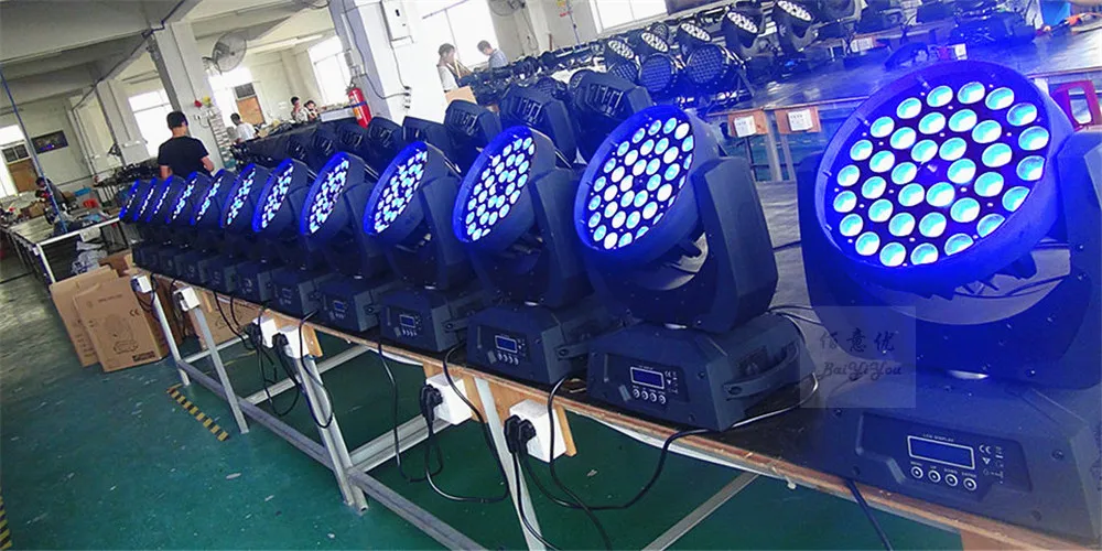 36pcs Moving Head Wash Zoom08b