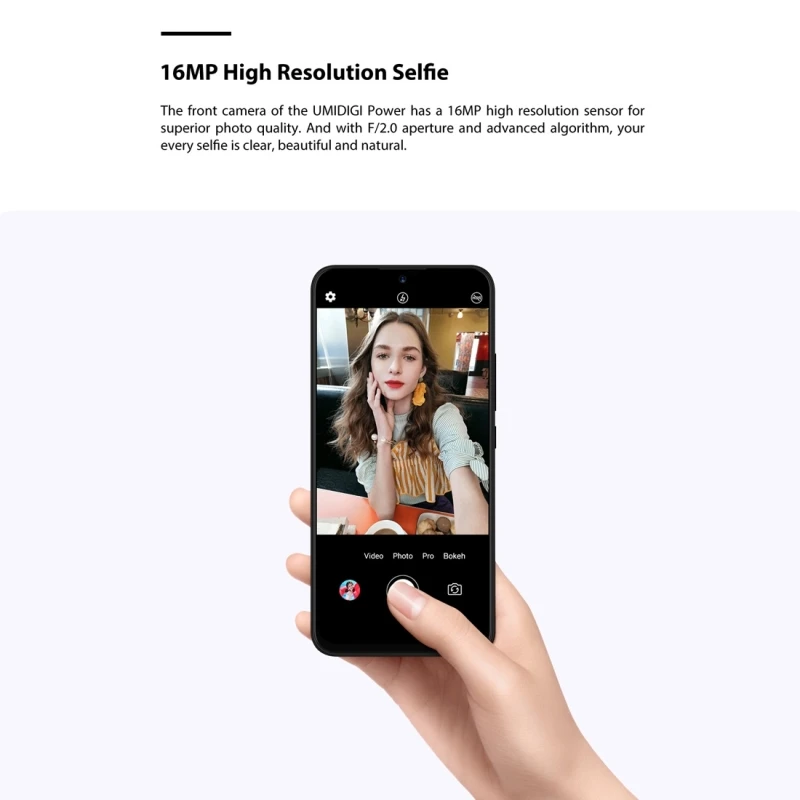 UMIDIGI power, 6,3 дюймов, полностью экранный смартфон, 4 Гб+ 64 ГБ, 5150 мАч, 16 МП, Android 9,0, мобильный телефон, две sim-карты, 4G, OTG, NFC