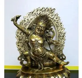 

Copper Crafts Brass Tibetan Pure copper, Vajrapani, Vajra Bodhisattva, Buddha statue, Tibetan Buddhism figure, Vajra-dhara