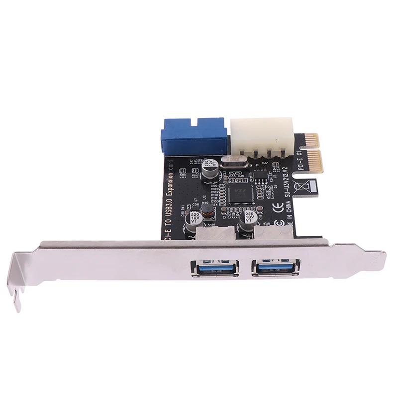 PCI 1 шт. Экспресс USB 3 0 2 порта Фронтальная панель с адаптером для карт управления 4