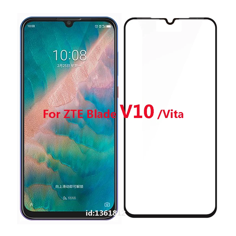 

For ZTE Blade V10 Vita Tempered Glass High Quality Screen Protector Glass For ZTE Blade V 10 Glass Protection Full Screen Glass