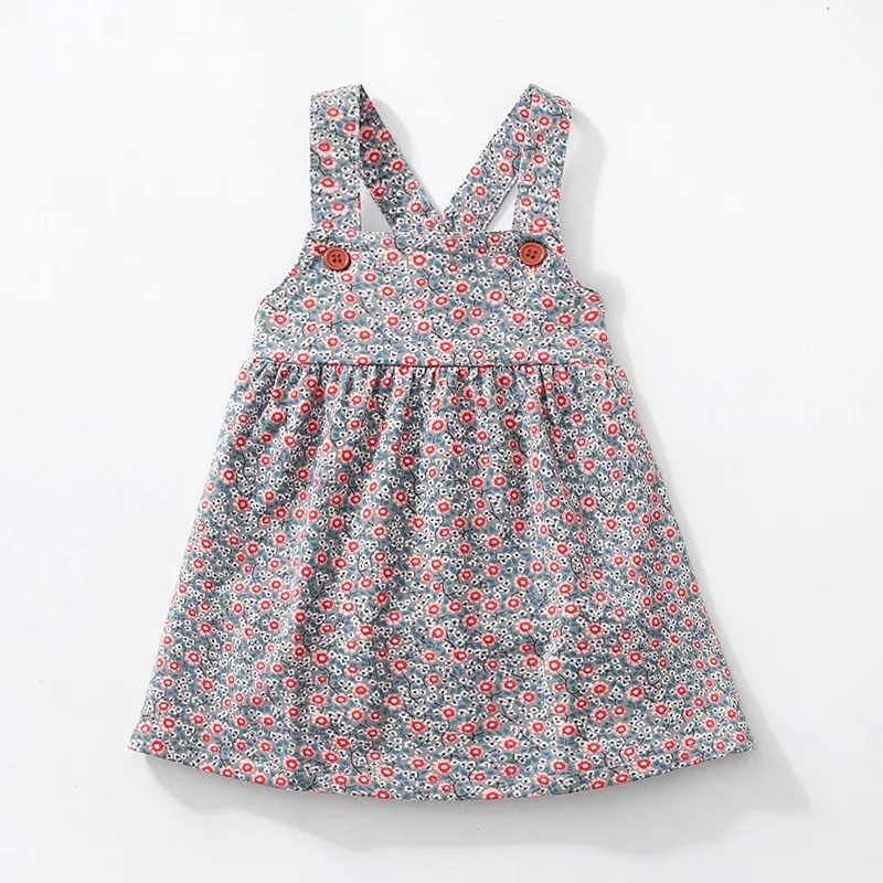 Little Maven/новая детская одежда на весну-осень; вельветовые эластичные трикотажные хлопковые повседневные платья на подтяжках для девочек