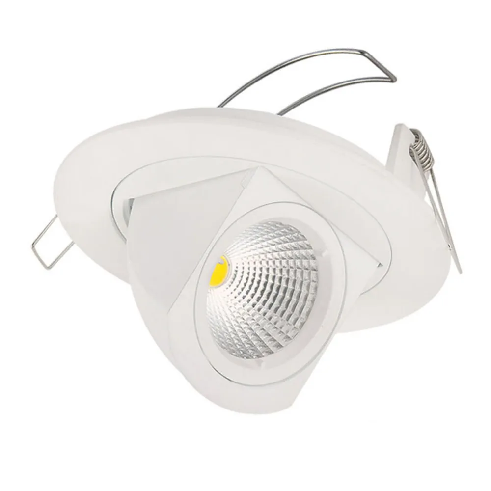 Вращающийся светодиодный потолочный светильник LED COB AC110V 220V 3 W 15 Встраиваемый