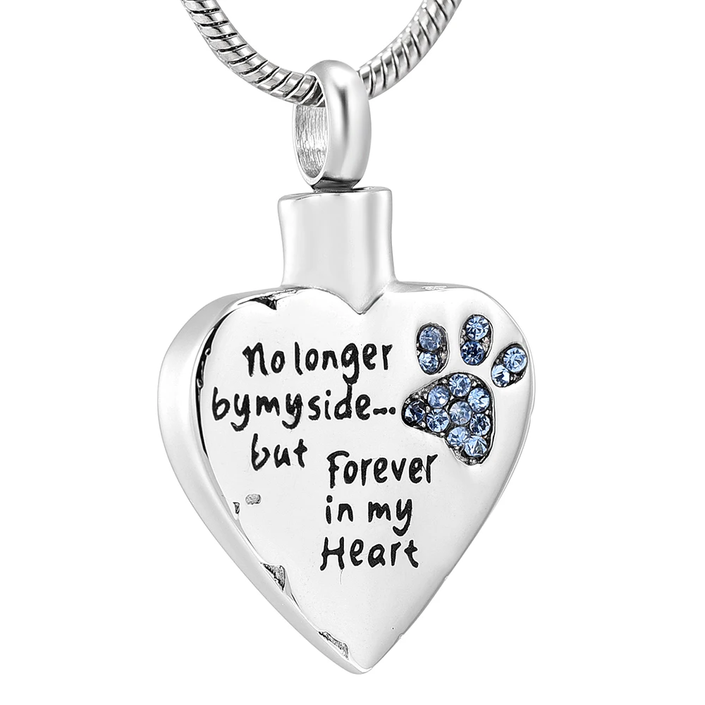 Buy Fashion Pet Cremation Jewelry Stainess Steel Heart