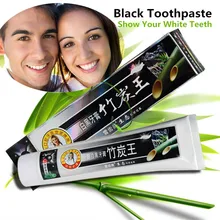 New High Tech Formula for Sensitive Teeth Bamboo Charcoal Black Toothpaste Herbal Oral Care Tooth White Activated Anti Bacteria