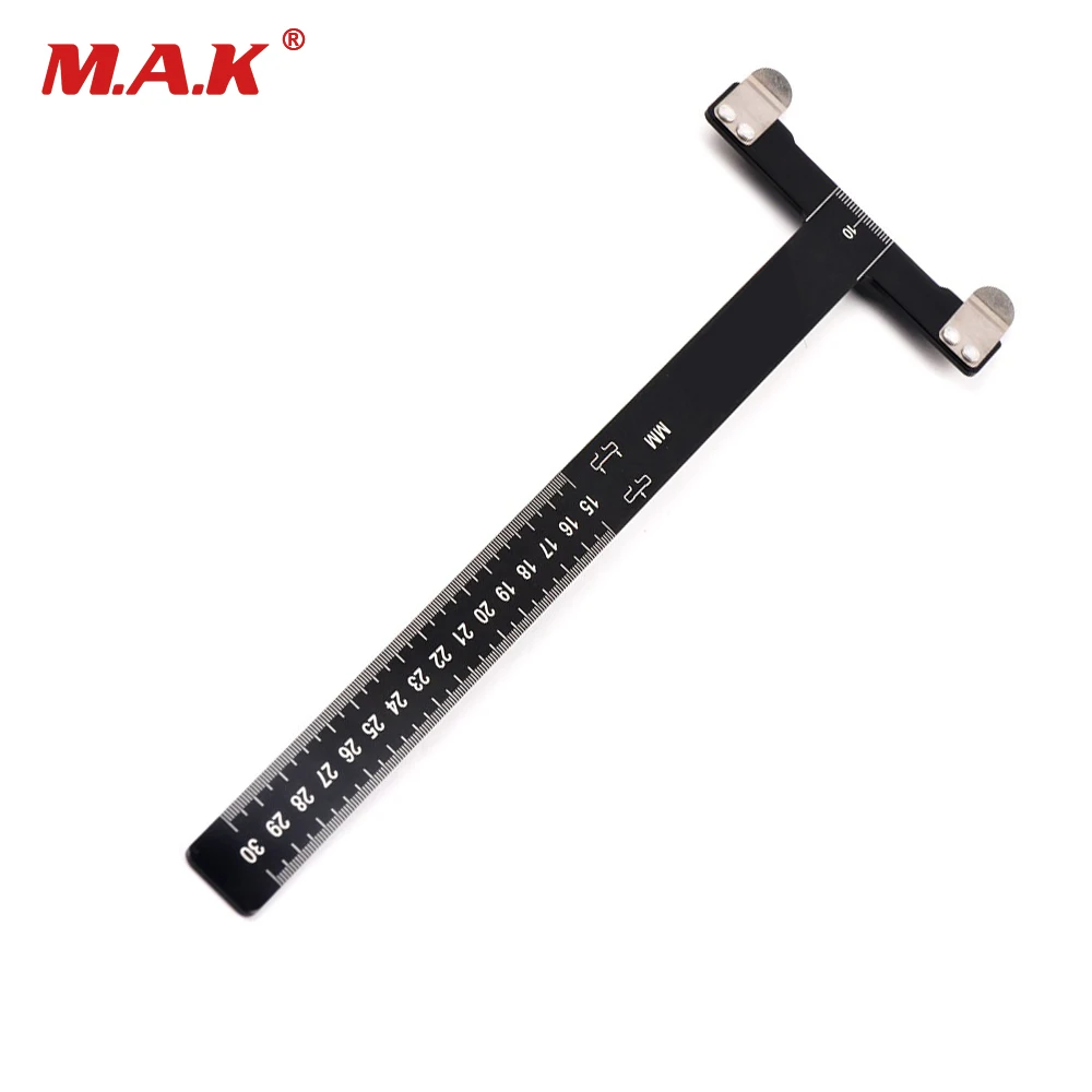 

1 pc Recurve Bow T Ruler Quick Tip On Tieing Arrow Nock Points Precision Measurements Nock Square for Archery Hunting Shooting