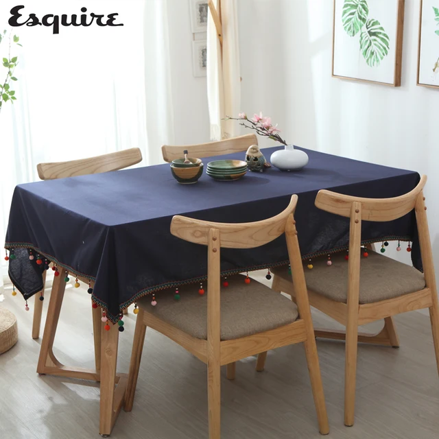 Aliexpress Com Esquire Classical Tassel Cotton Linen Table