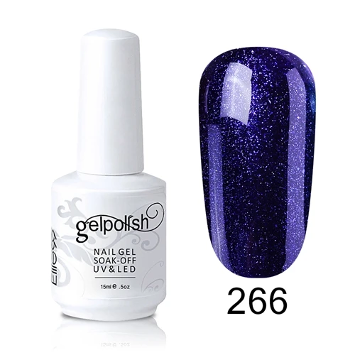 Elite99 15 мл Лак для ногтей Soak Off UV Stamping paint Gellak лак для ногтей светодио дный лампа Gelpolish Lucky лак гибридные лаковые чернила - Цвет: GNS266