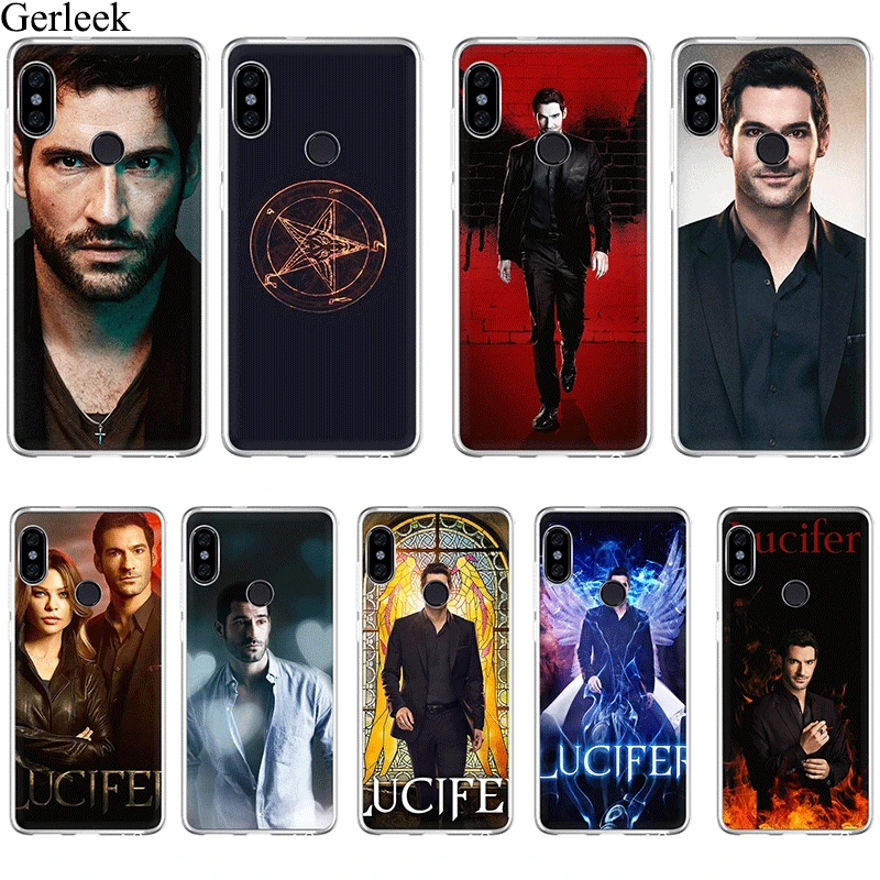 Чехол для телефона Lucifer Tv Series Poster Xiaomi Redmi Note 3 Pro 4 4X 5 6 5A Prime Shell | Мобильные телефоны и