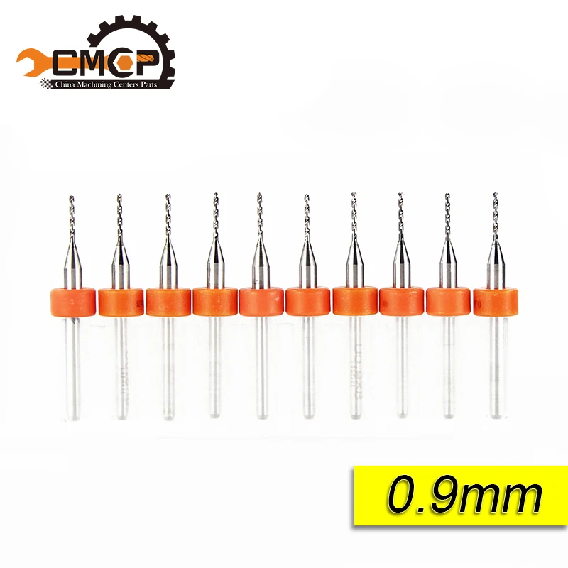 

Free Shipping 10 Pcs 0.9mm Carbide PCB Drill Bits, Print Circuit Board Mini CNC Drilling Bit Set, Woodworking Tools