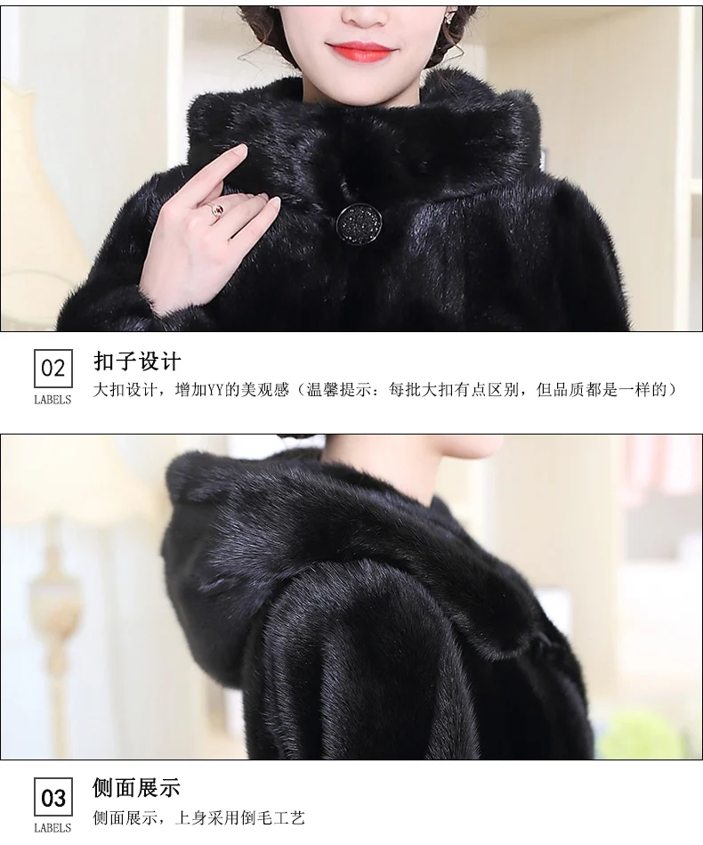 Nerazzurri, женская шуба с капюшоном из настоящей норки, китайская Длинная черная шуба из натуральной русской норки, пальто размера плюс 5XL 6XL, новинка зимы
