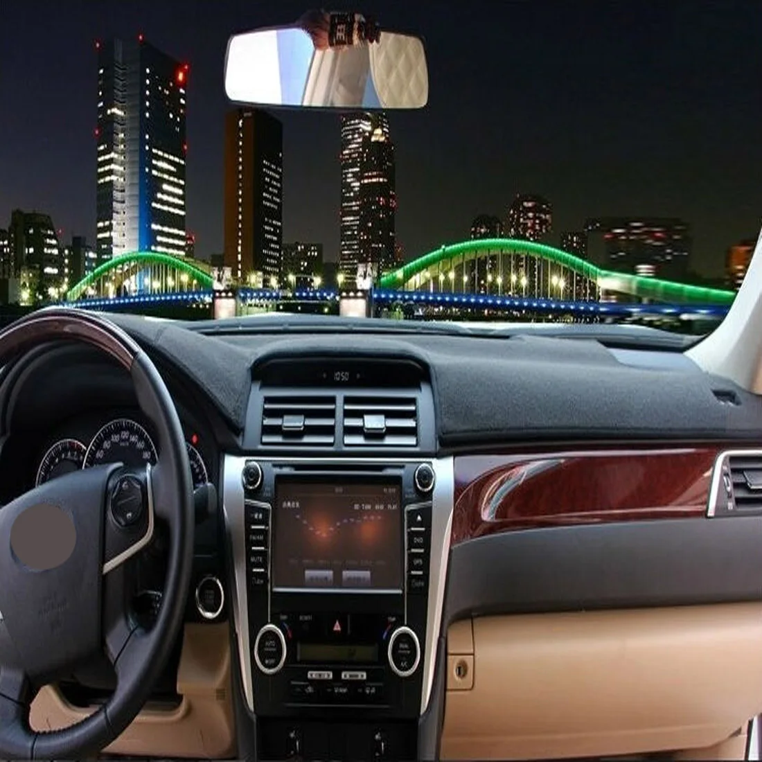 РЖС правая рука Drive приборной панели автомобиля Избегайте свет Pad инструмент крышка платформы стол Коврики ковры для Suzuki SX4