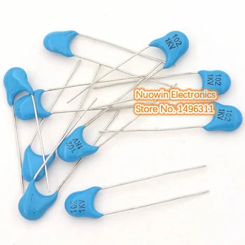 

100pcs High voltage Ceramic Capacitor 1nF 102 1KV