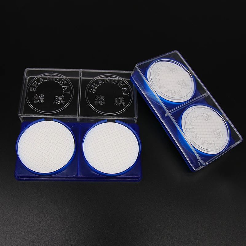 IKEME 실험실 그리드 MCE 멤브레인 필터, 100 개, 50mm, 0.45um