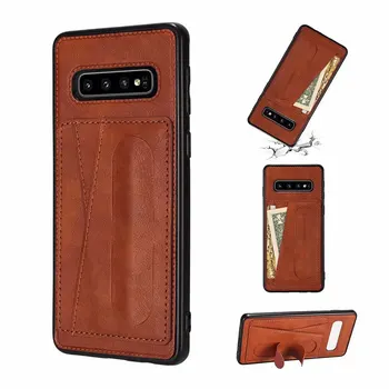 

For Samsung Galaxy S10 case cover Luxury leather card holder back case for Fundas Samsung Galaxy S10E S10 Plus Phone case Bag