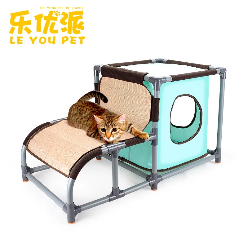 

Pet Supplies Cat Beds & Mats Factory Direct Sale Drop Shipping Cat Sisal Grab Canva Cat Nest Platform Washing Cat Climbing Frame