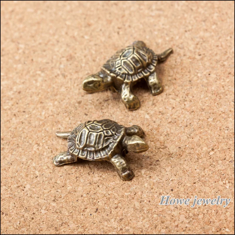 

30pcs pendant tortoise Antique bronze Pendant European Style jewelry findings A089