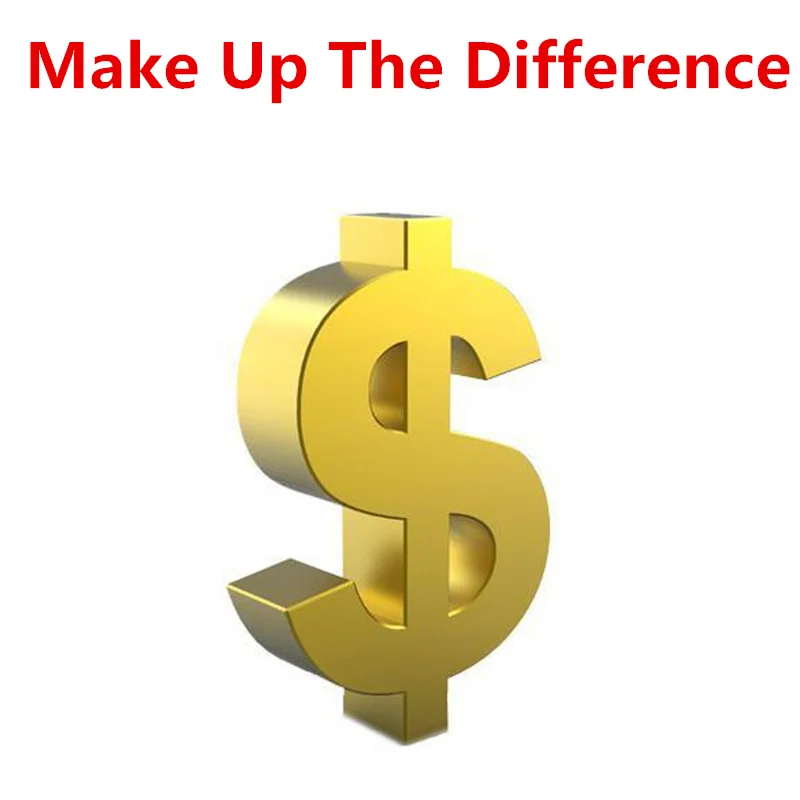 

Make up the difference