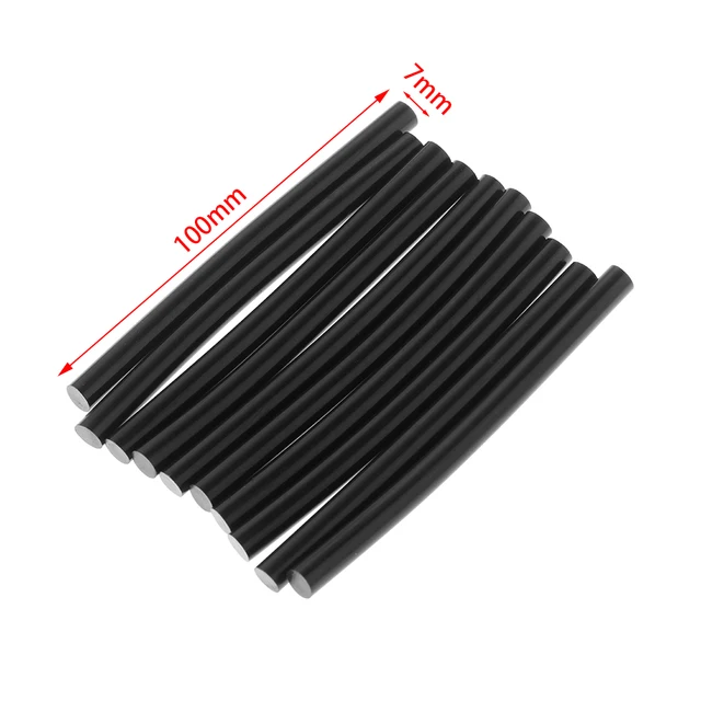 10Pcs Black Paintless Dent Repair Puller Tool Melt Glue Sticks For Car Body Hail Removal Repair Car Accessories 6