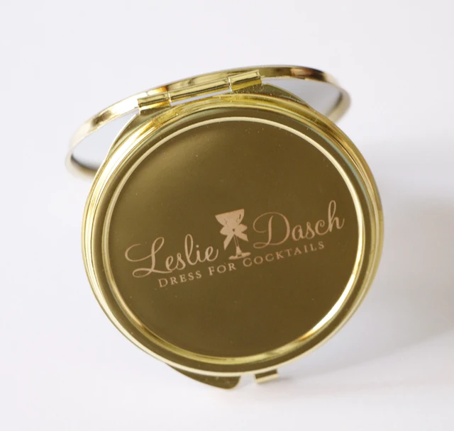 Personalised Gold Compact Mirror 62mm Round Lady Handbag Mirrors Personalised Gold Compact Mirror 62mm Round Lady Handbag Mirrors Engraved Favors 50pices Lot