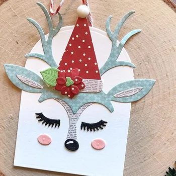 

Stamps Dies Scrapbooking Unicorn Reindeer Metal Cutting Dies Craft Card Making New arrivals 2019 Embossing Stencil Paper Die Cut
