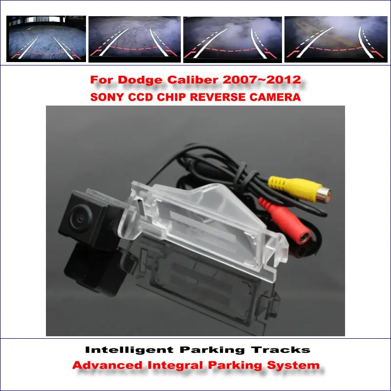 

High Quality Intelligentized Car Parking Rear Reverse Camera For Dodge Caliber 2007-2012 / NTSC PAL RCA SONY CCD 580 TV Lines