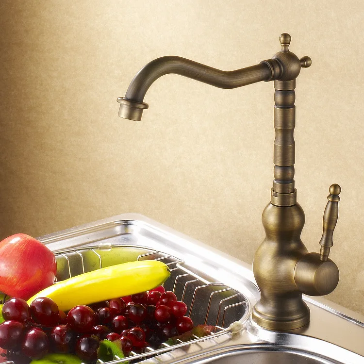 Baru kedatangan kualitas Tinggi bronze finish tunggal lever kuningan