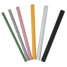 6 штук смешанный размер C Кривая алюминиевые палочки для стержней акриловые наконечники для дизайна ногтей