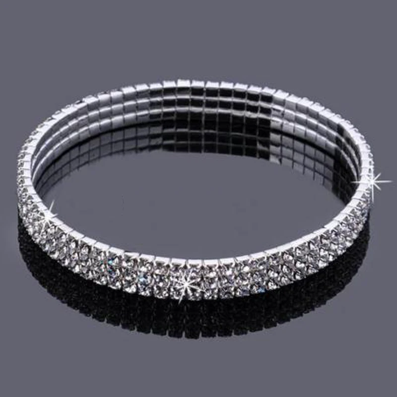 2017 Real Womens Look Stunning Diamante Rhinestone Anklet Ankle Chain For Proms Parties Or Weddings For The Bride Bridesmaid - Image 5