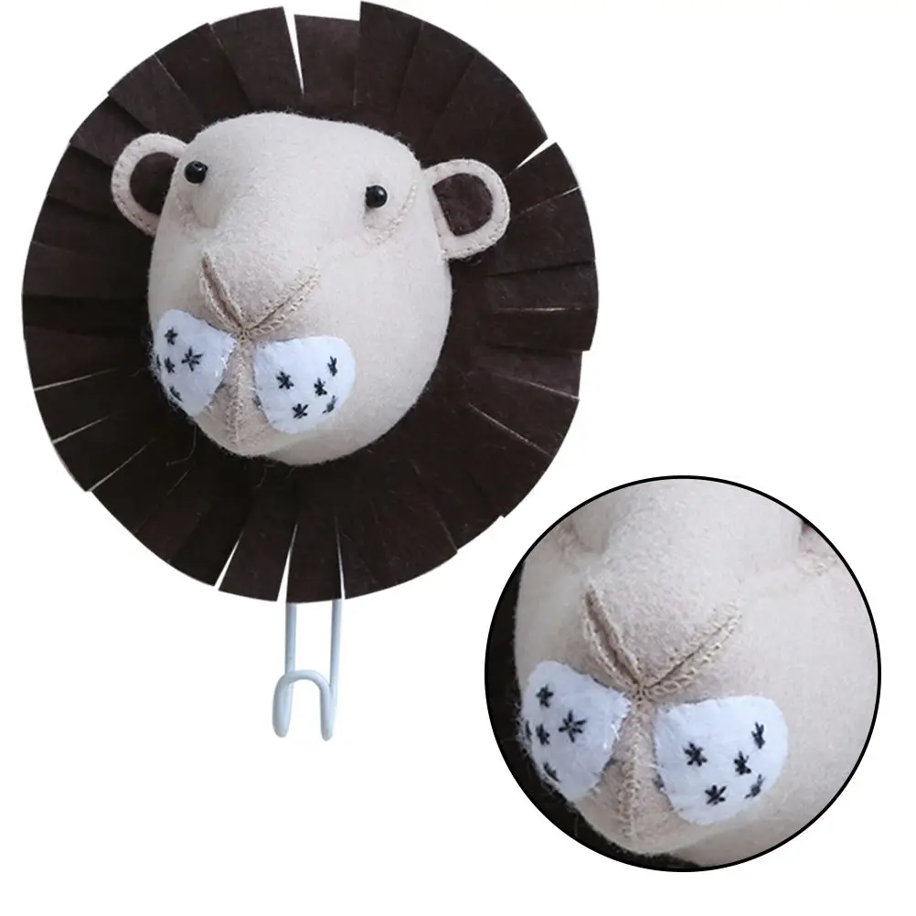 

Heavy Duty Decorative PP Garment Hooks Wall Mounted Anti-rust Hat Hook for Baby Room