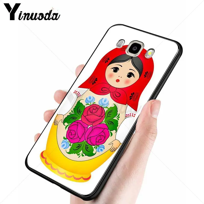 Cute Russian Dolls Pattern Matryoshka