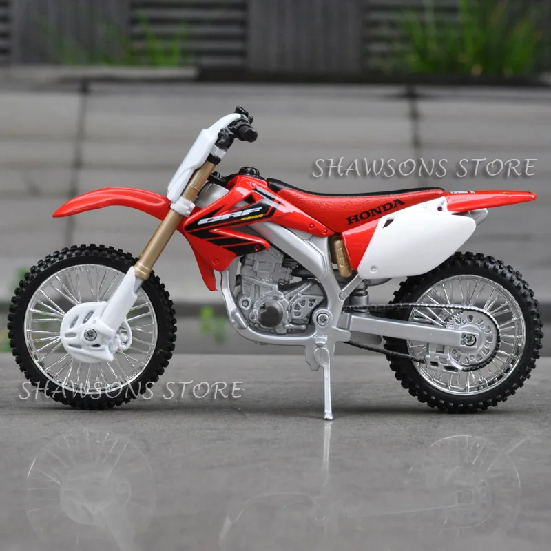 Литье под давлением модель игрушки MAISTO 1:12 HONDA CRF 450R Байк миниатюрная копия мотоцикла