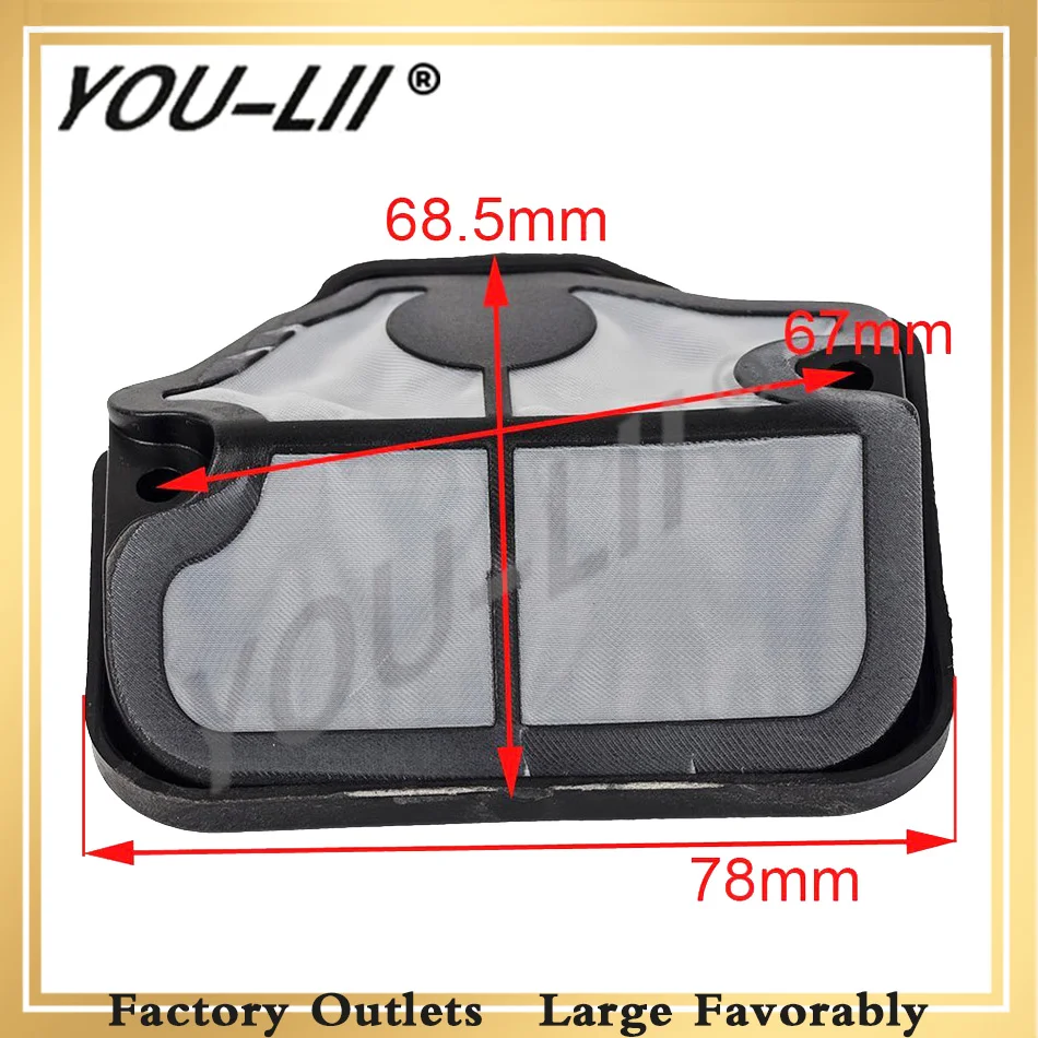 YOULII 1 шт. воздушный фильтр для Husqvarna 141 142 137 136 41 36 карбюратор #530029811 бензопила |