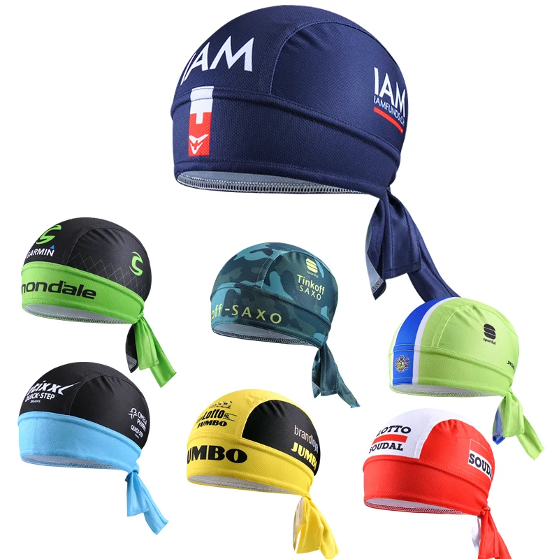 Cycling Cap Sweatproof Sunscreen Headwear Bike font b Team b font Scarf Coif Bicycle Bandana Pirate